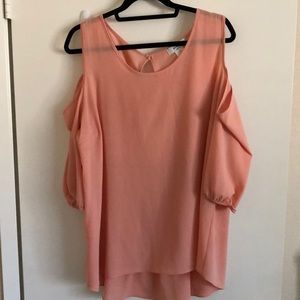 Coral Blouse